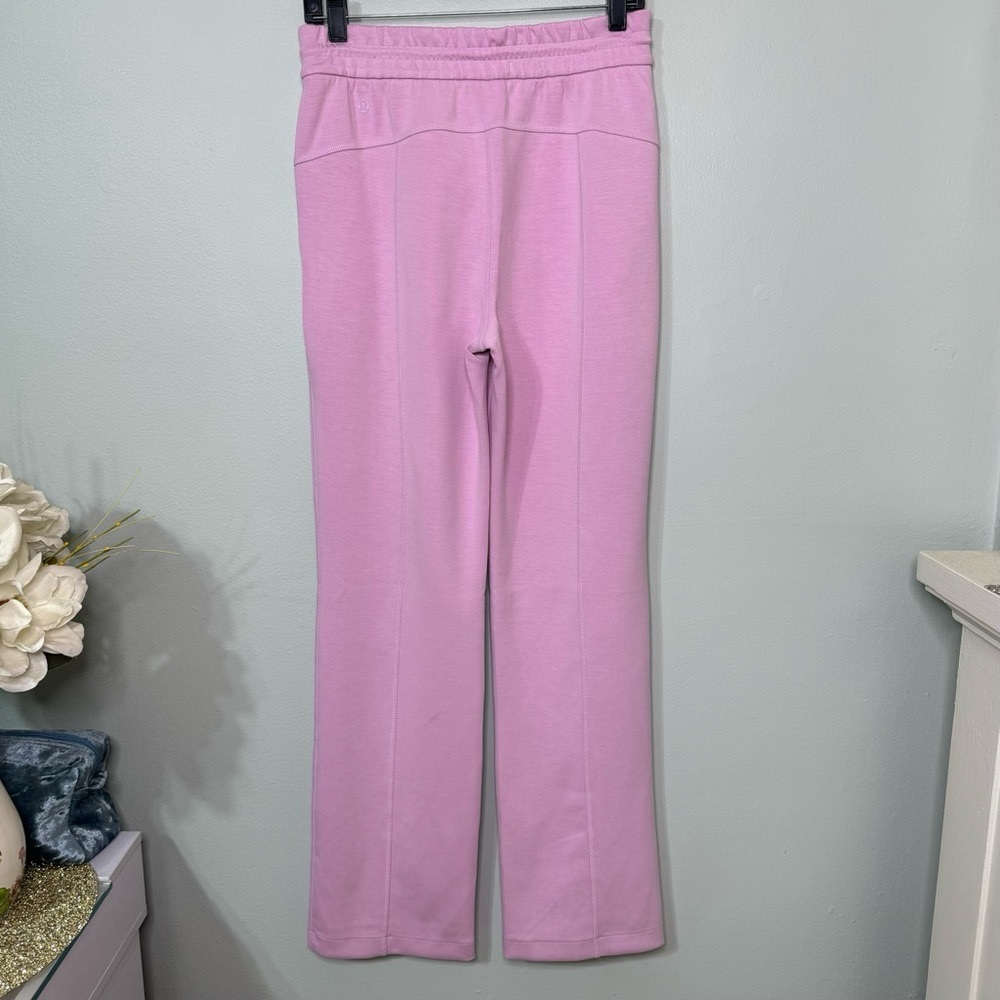 Lululemon Softstreme High Rise Pant Vita Pink Straight Leg Sweatpant Size 6 NWT - Picture 7 of 11